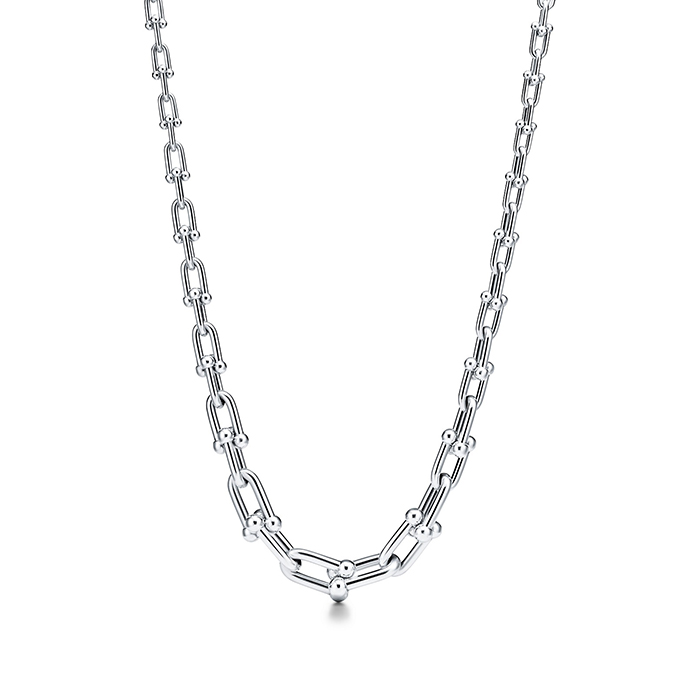 Tiffany & Co. 蒂芙尼HardWear系列純銀漸變鏈環(huán)項(xiàng)鏈.jpg